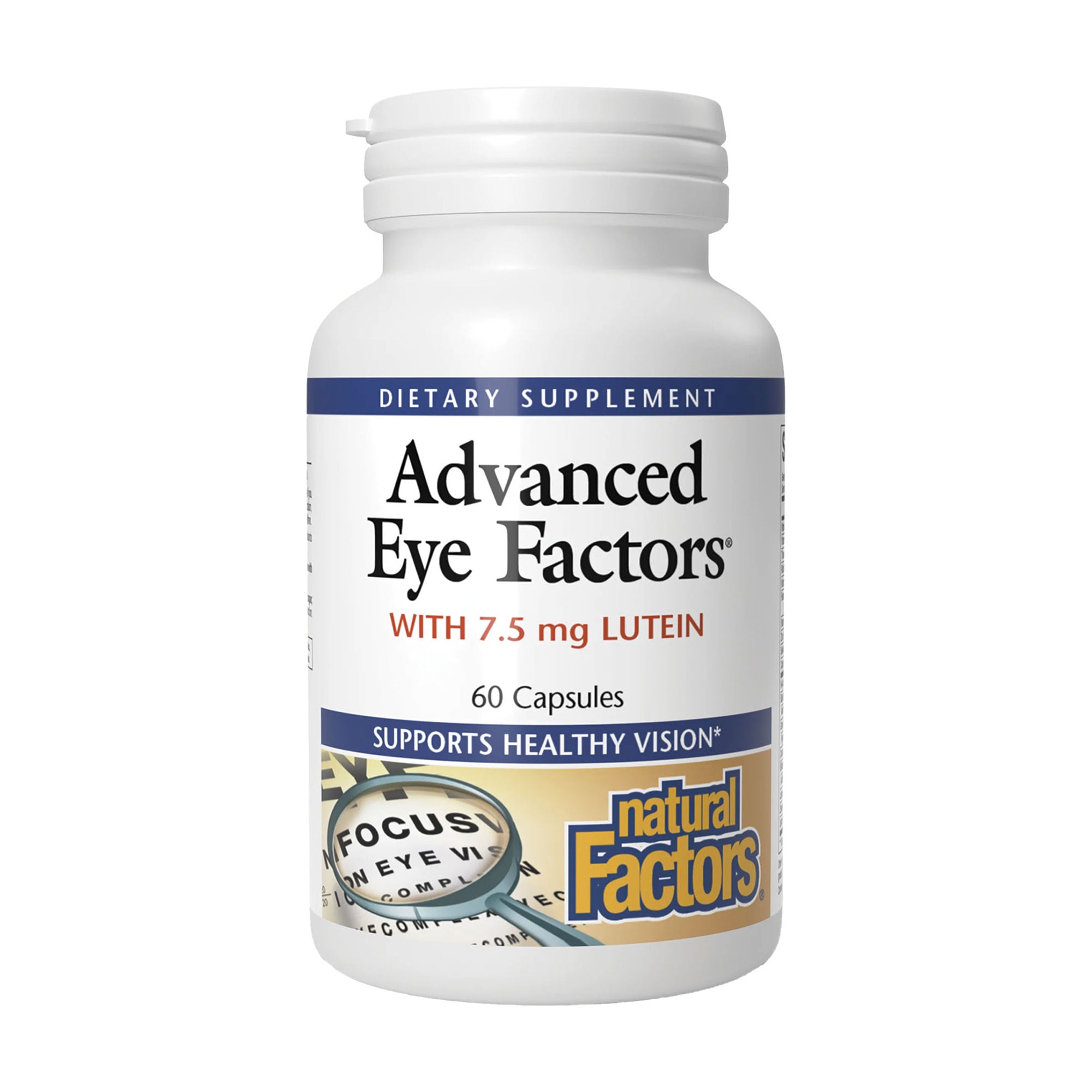 Комплекс Здоровий зір Natural Factors Advanced Eye Factors, 60 капсул